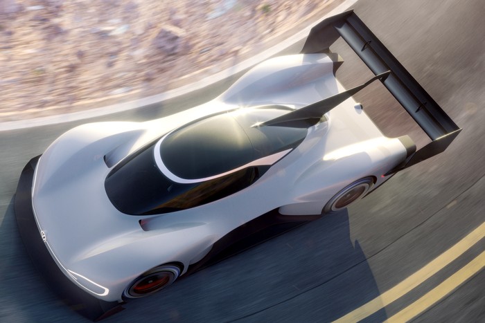 Электрокар Volkswagen I.D. R примет участие в гонке Pikes Peak