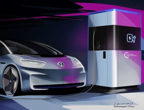 Volkswagen начинает производство мобильных зарядных станций для электромобилей