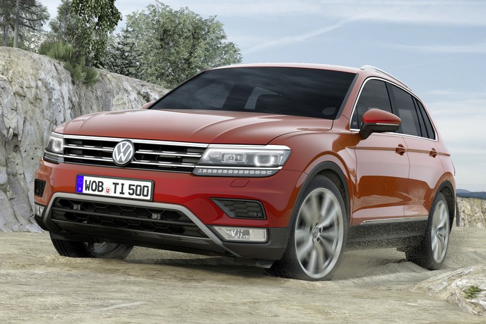 Новый Volkswagen Tiguan признан лучшим полноприводным автомобилем 2016 года