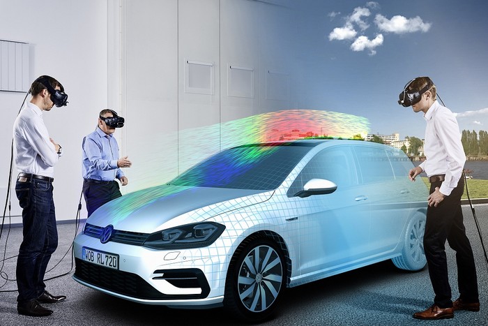 Volkswagen разрабатывает автомобили с помощью виртуальной реальности