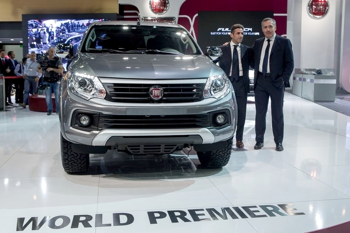 Fiat представил в Дубае пикап под названием Fullback