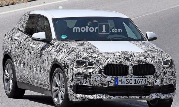 Серийный вариант BMW X2 сфотографировали во время тестов
