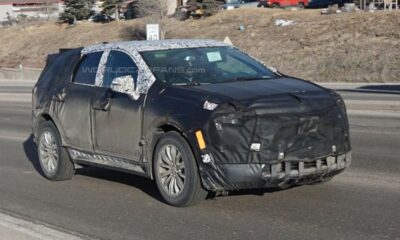 Cadillac опубликовал первые снимки нового кроссовера XT5