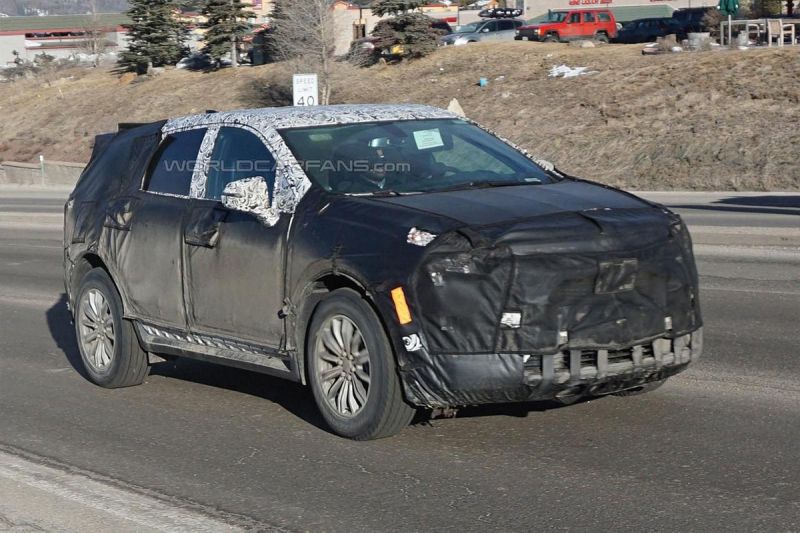 Cadillac опубликовал первые снимки нового кроссовера XT5