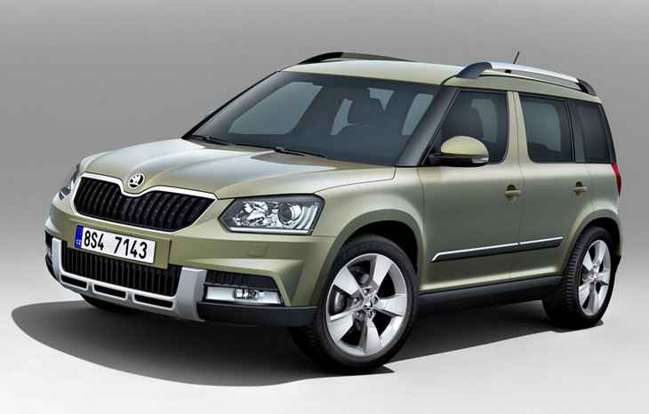 Skoda Yeti пережил рестайлинг