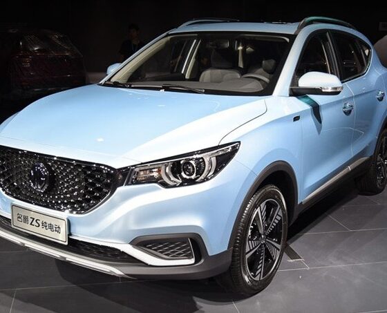Дебютировала электрическая версия кроссовера MG ZS