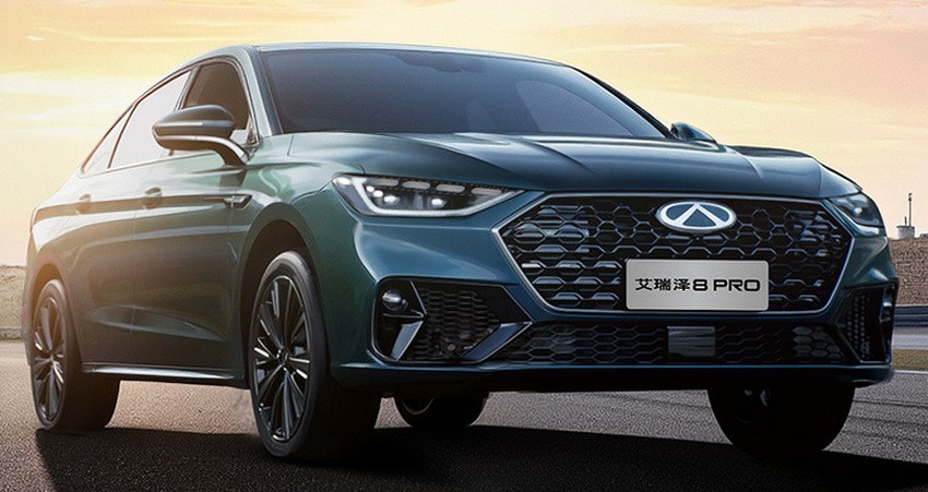 Седан Chery Arrizo 8 Pro 2.0T экстерьер вид второй