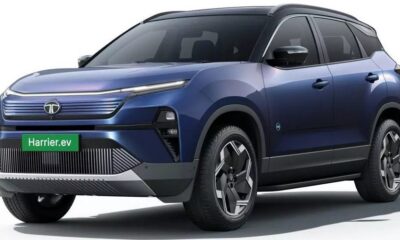 Кроссовер Tata Harrier EV экстерьер вид второй