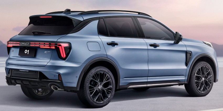 Кроссовер Lynk & Co 01 экстерьер вид второй
