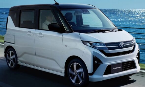 Микровэн Daihatsu Move экстерьер вид третий