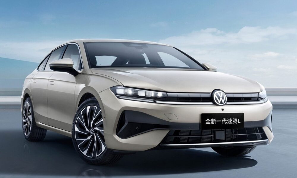 Cедан Volkswagen Sagitar L экстерьер вид второй
