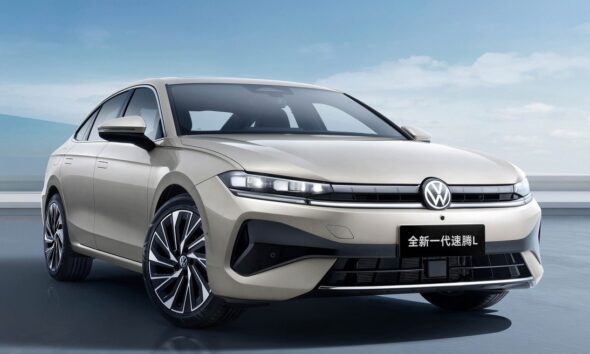 Cедан Volkswagen Sagitar L экстерьер вид второй