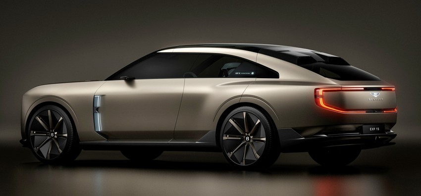 Концепт Bentley EXP 15 экстерьер вид второй