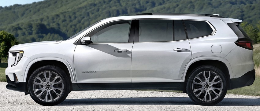 Кроссовер GMC Acadia Denali Ultimate экстерьер вид первый