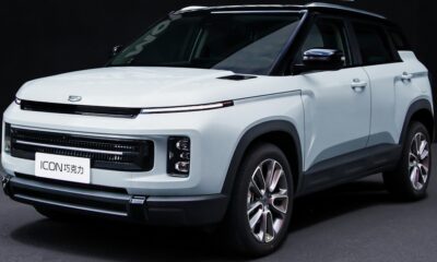 Кроссовер Geely Icon экстерьер вид третий