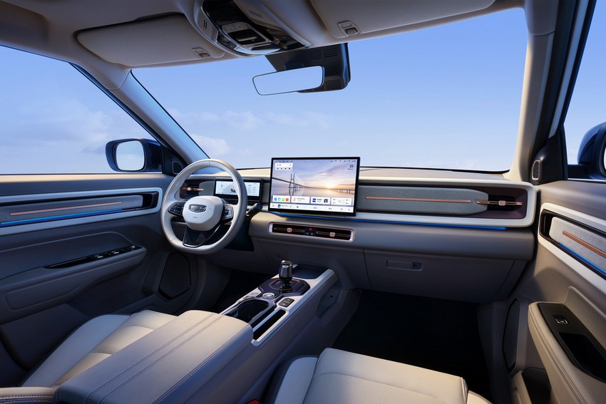 Кроссовер Geely Icon салон
