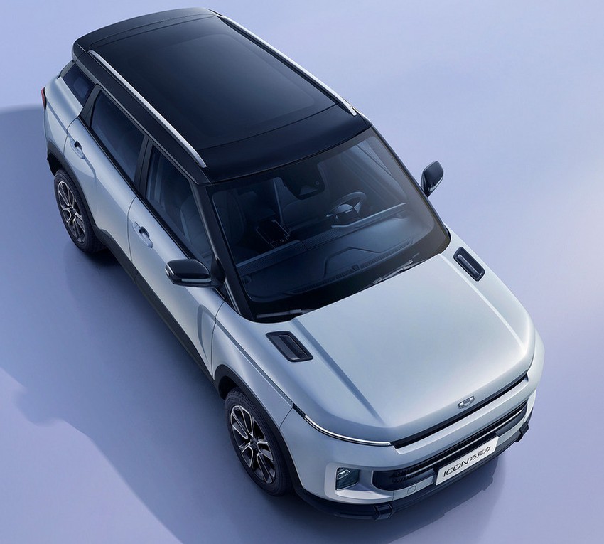 Кроссовер Geely Icon экстерьер вид второй