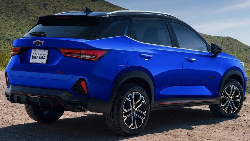 Кроссовер Chevrolet Groove экстерьер вид первый