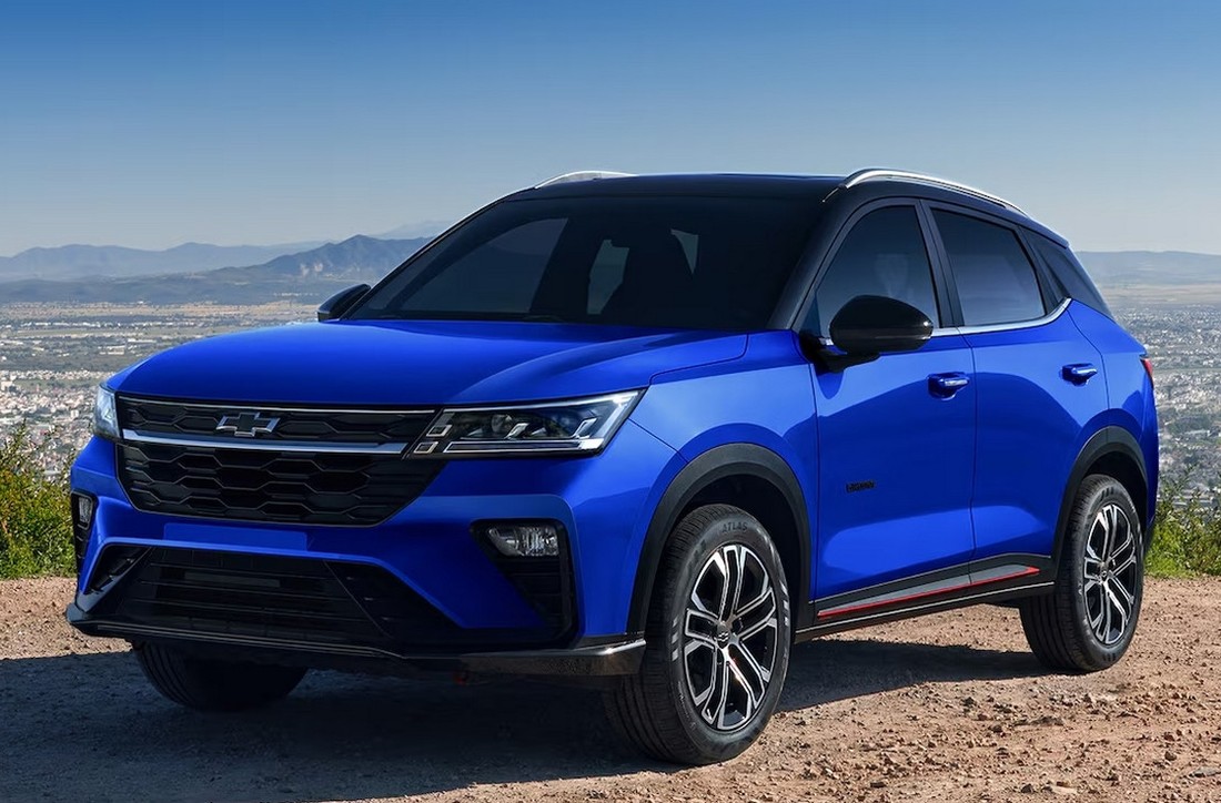 Кроссовер Chevrolet Groove экстерьер вид третий