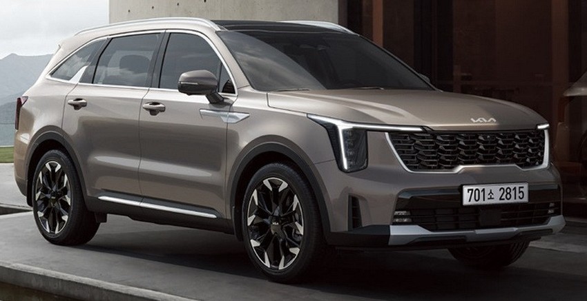 Кроссовер Kia Sorento экстерьер вид второй