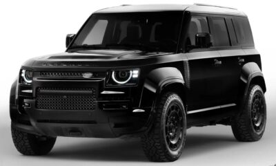 Внедорожник Land Rover Defender Octa Black экстерьер вид третий