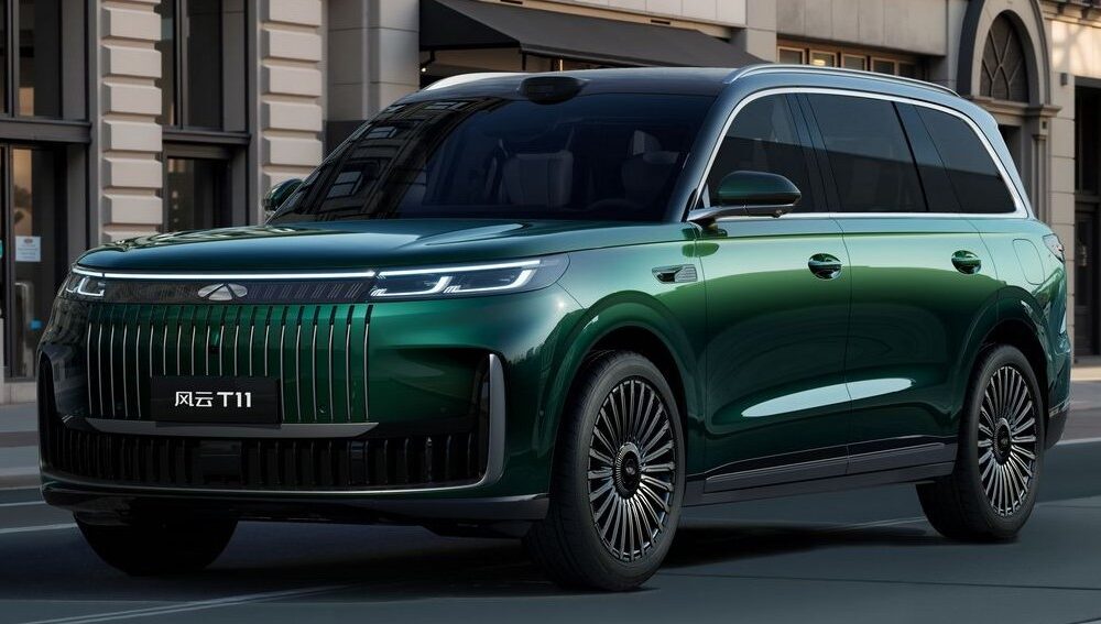 Кроссовер Chery Fulwin T11 экстерьер вид третий