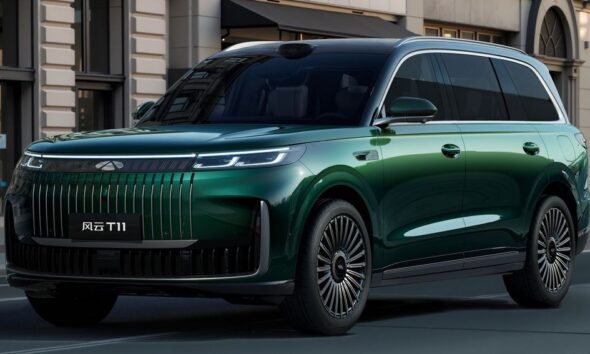 Кроссовер Chery Fulwin T11 экстерьер вид третий