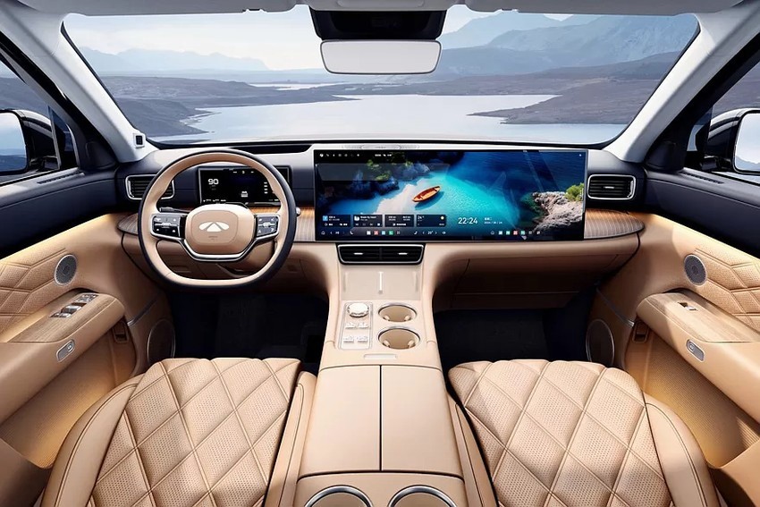 Кроссовер Chery Fulwin T11 салон