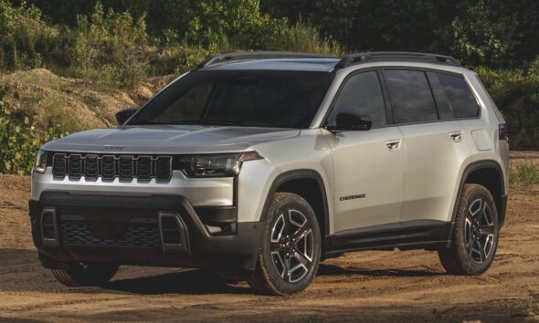 Кроссовер Jeep Cherokee экстерьер вид седьмой