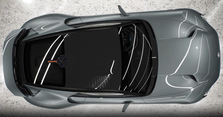 Суперкар Lexus Sport Concept вид второй