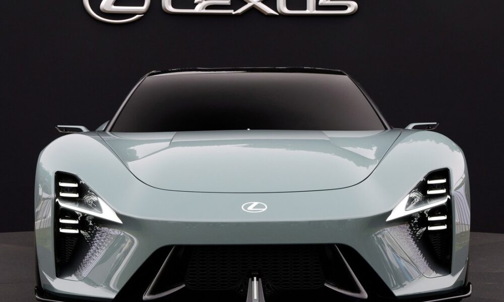 Суперкар Lexus Sport Concept вид четвертый