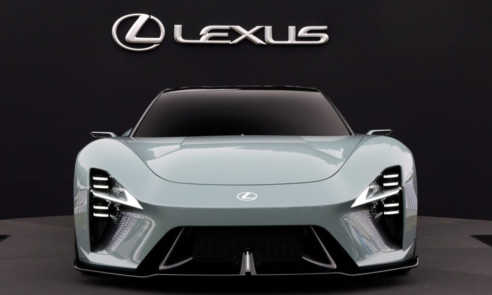Суперкар Lexus Sport Concept экстерьер вид седьмой