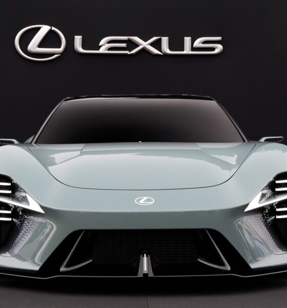 Суперкар Lexus Sport Concept экстерьер вид седьмой