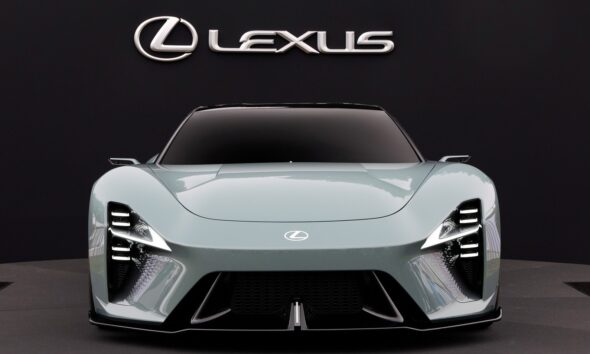 Суперкар Lexus Sport Concept экстерьер вид седьмой