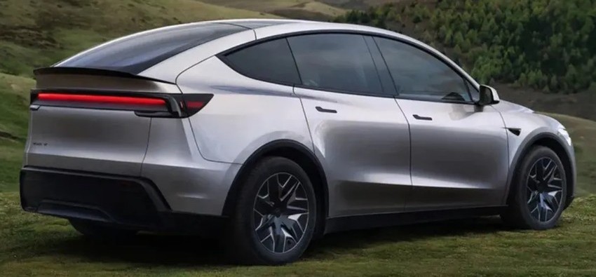 Кроссовер Tesla Model Y L экстерьер вид первый