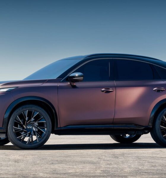 Концепт Infiniti QX65 Monograph вид четвертый
