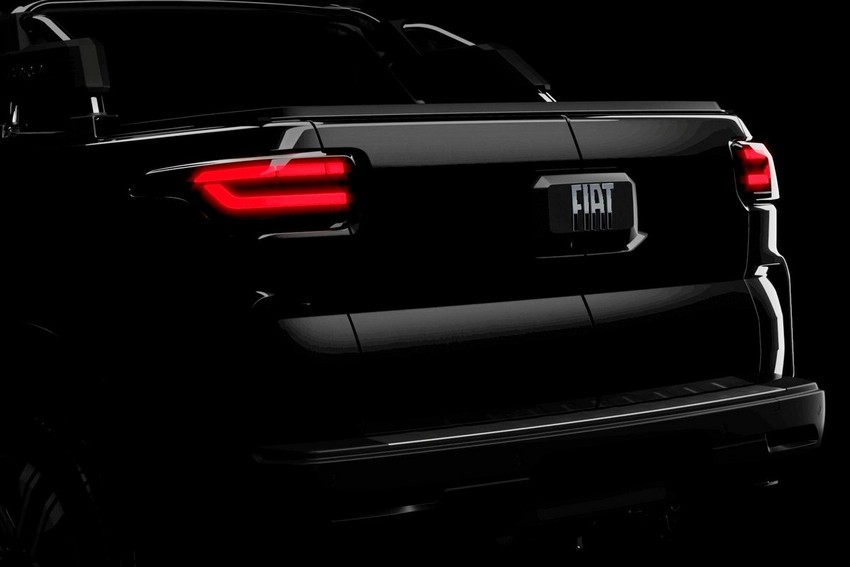 Тизер пикапа Fiat Toro вид первый