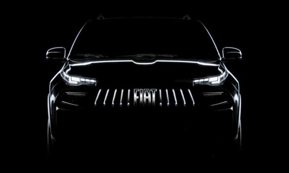 Тизер пикапа Fiat Toro вид четвертый