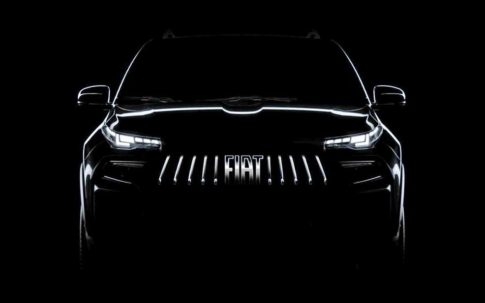 Тизер пикапа Fiat Toro вид четвертый
