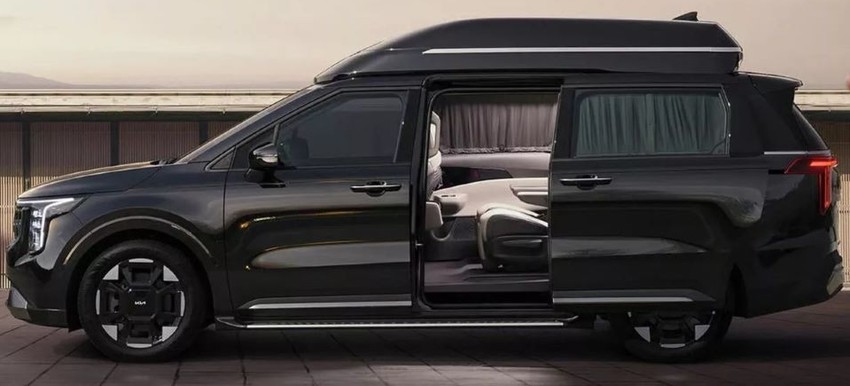 Минивэн Kia Carnival Hi Limousine экстерьер вид первый