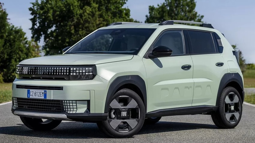 Хэтчбек Fiat Grande Panda экстерьер вид пятый