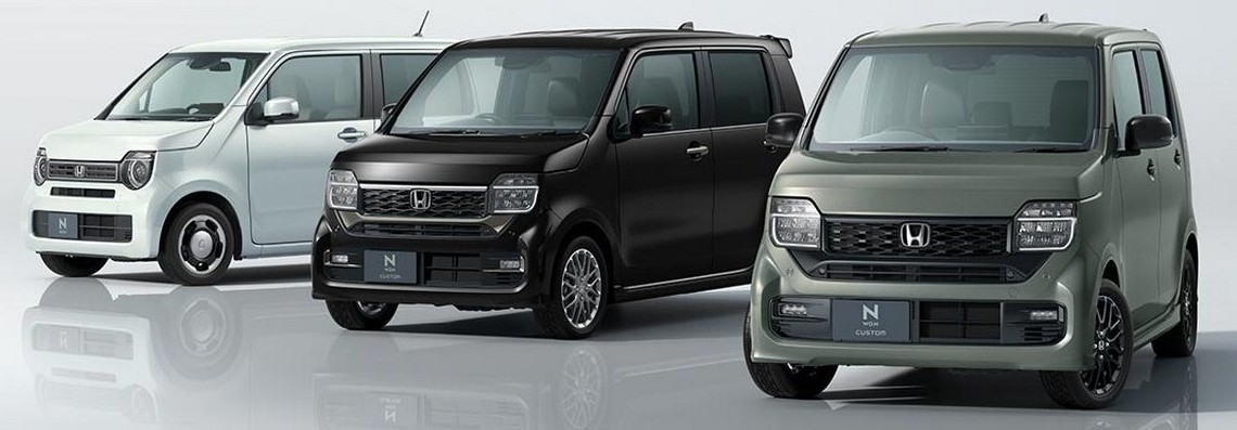 Хэтчбек Honda N-WGN экстерьер вид первый
