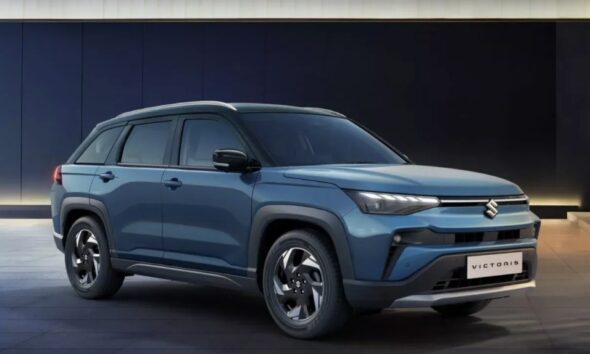 Кроссовер Suzuki Victoris экстерьер вид первый