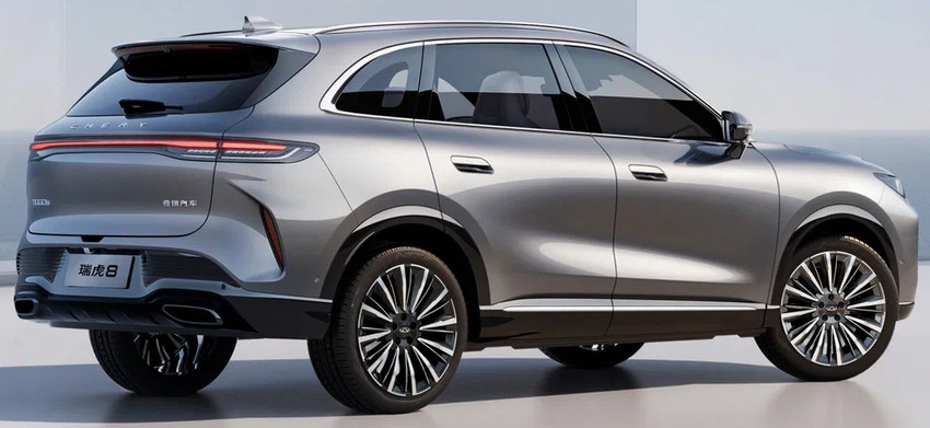 Кроссовер Chery Tiggo 8 экстерьер вид первый