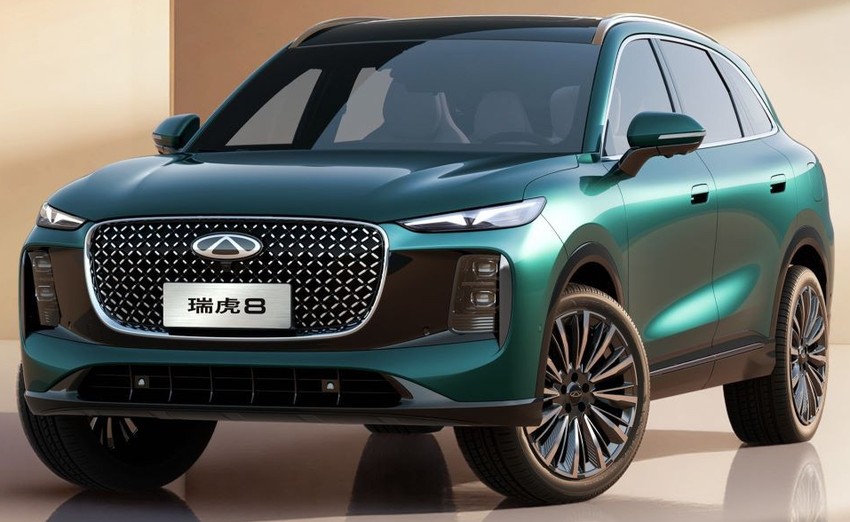 Кроссовер Chery Tiggo 8 экстерьер вид третий