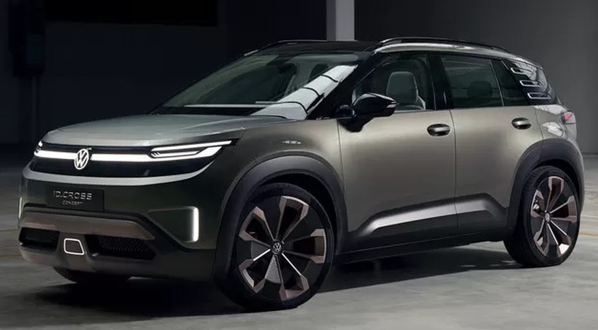Концепт Volkswagen ID. Cross экстерьер вид второй
