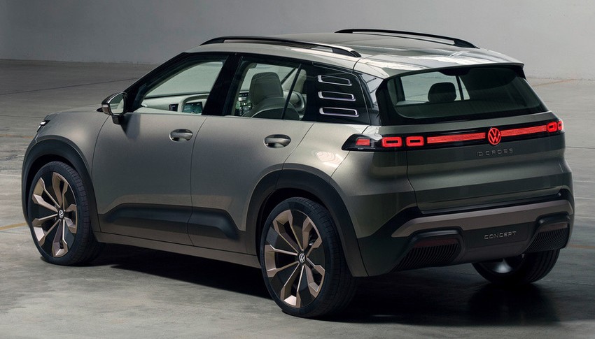 Концепт Volkswagen ID. Cross экстерьер вид первый