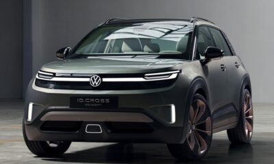 Концепт Volkswagen ID. Cross экстерьер вид третий