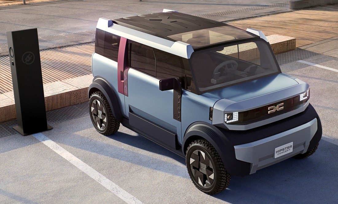Концепт Dacia Hipster экстерьер вид второй