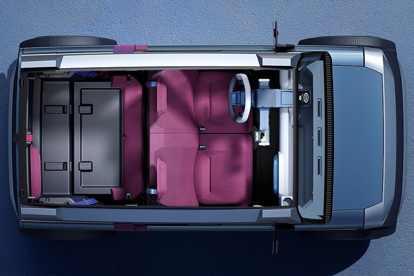 Концепт Dacia Hipster салон вид второй